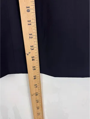 Sunday Best Aritzia Tatiana A-Line Mini Skirt Black Side Slit Size 8 thumbnail 13