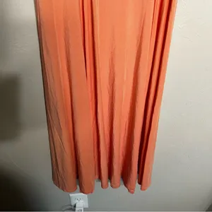 Wilfred Aritzia Montague Balconette Orange Midi‎ Slit Dress thumbnail 8