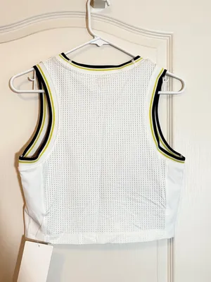 Lululemon Varsity Scoop-Neck Cropped Tennis Tank Top *Medium Support Sz 12 thumbnail 3