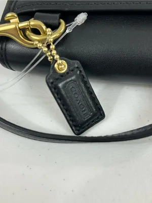 Coach Vintage Mini Black Turnlock Belt Bag NWT thumbnail 11