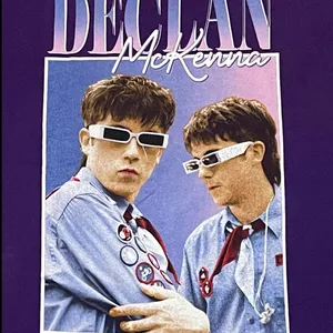 Bella Canvas Declan McKenna 2022 Purple Concert T-shirt Size L Band Tee Graphic Tour Dates thumbnail 2
