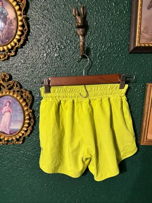 Lululemon Yellow Short Low Rise Hotty Hot 4” Size 2 thumbnail 2
