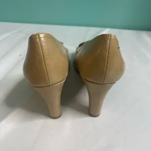 Nine west beige pumps,‎ size 7 1/2 thumbnail 3