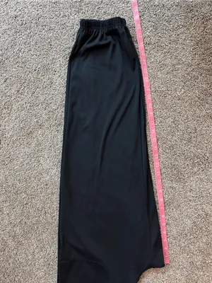 SAGE Collective Women’s Black Stretch Jogger Pants Drawstring Pockets M thumbnail 8