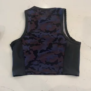 Splits59 Camo Crop Tank Top Workout‎ Top Size XS thumbnail 2