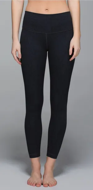Lululemon High Times Pant 4 RARE Desert Snake Deep Coal Black Snakeskin Luon thumbnail 1