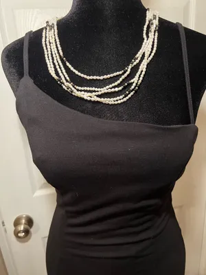Lulus Sexy black cocktail bridesmaid wedding guest dress thumbnail 2