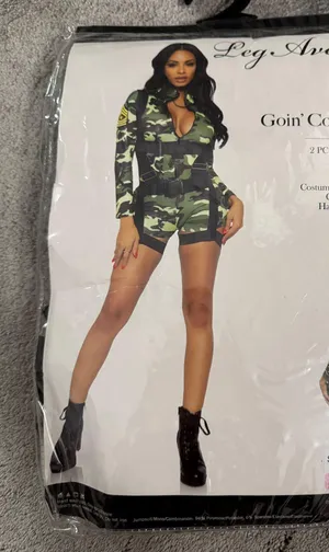 Leg Avenue Costume Goin' Army Commando thumbnail 3