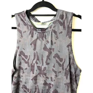 ZYIA purple camo tank top women’s‎ size large athletic thumbnail 2