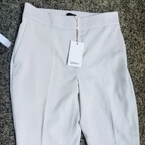 New Quince Pants Women’s 4 Sand Stretch Crepe‎ Ankle Classic Trouser Career NWT thumbnail 2