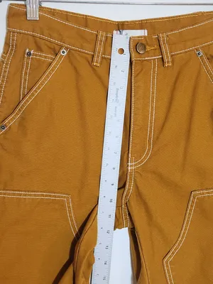 BDG Urban Outfitters Womens Golden Brown Carpenter Utility Pants Size 26 thumbnail 9