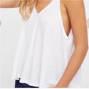 FREE PEOPLE INTIMATES DANI TANK - WHITE size small thumbnail 1