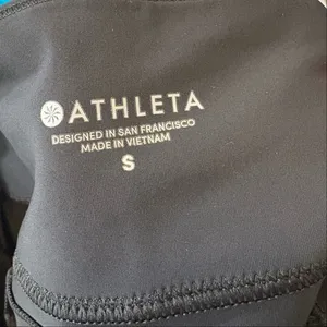 Athleta Stellar Perforated Crop Pant/Leggings Size Small‎ thumbnail 8