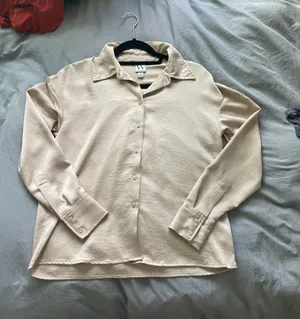 Worthington Satin Long Sleeve Button Up (xs) thumbnail 1