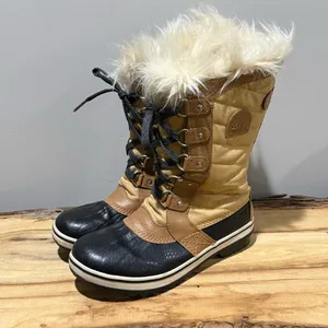 Sorel Tofino‎ II Winter Boots Waterproof Fur Trim Insulated Size 5 B110 thumbnail 2