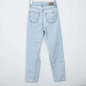 American Eagle Distressed Highest Rise Mom‎ Jeans Women's Size 00 Regular thumbnail 5