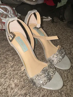 Betsey Johnson | Sb-Juno Embellished Ankle-Strap Stilettos thumbnail 5