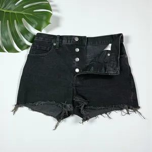 Everlane Cheeky Shorts in Washed Black thumbnail 7