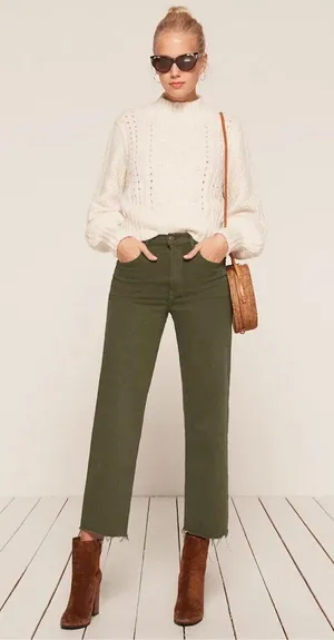 Reformation Emma High-Rise Wide-Leg Jeans thumbnail 3