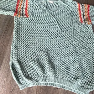 POL Cable Knit Pull Over/Beach Cover Up Size Small thumbnail 4