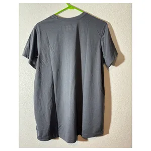 New Balance NWT Women's Size XL Gray Short Sleeve Athletic Tech T-Shirt thumbnail 2