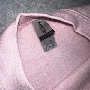 Gildan Heavy Blend Lets Go Girls Pink Cowboy Boot Graphic Sweatshirt Womens Med thumbnail 2