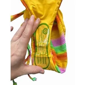 NEW Dippin Daisy’s Palm Triangle Bikini Top & Bindi Cheeky Bottom SET Shimmer thumbnail 5