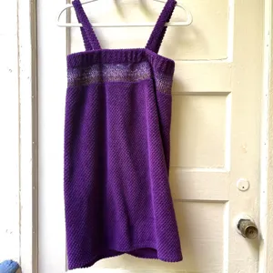 No Boundaries Y2k Purple Boho Mini Dress Sz S Aztec Native Western Summer Festival Beach Party thumbnail 2