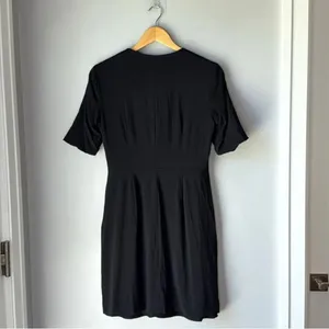Theory Wool Blend Black Dress thumbnail 3
