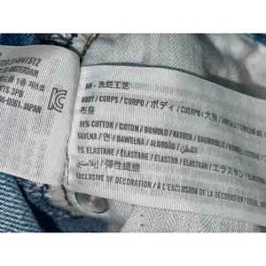 Abercrombie & Fitch Curve Love The Straight Mid Rise Blue Denim Jeans Size 30 10 thumbnail 4