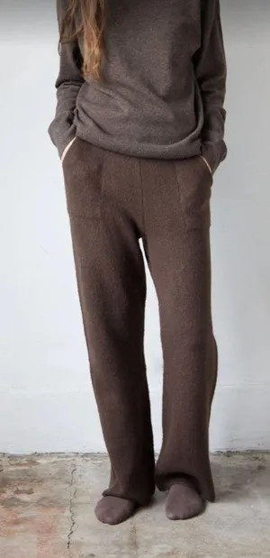 Oak And Fort Brown Sweater Pants thumbnail 1