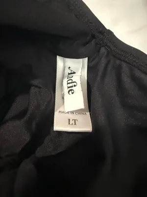Andie One-Piece Black Swimsuit Mykonos thumbnail 4