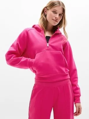 Athleta Forever Fleece 1/2 Zip Hoodie thumbnail 1