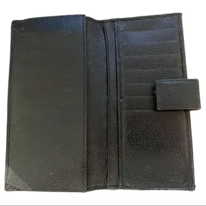 Gucci Authentic Signature GG Black Folding GG Wallet thumbnail 4
