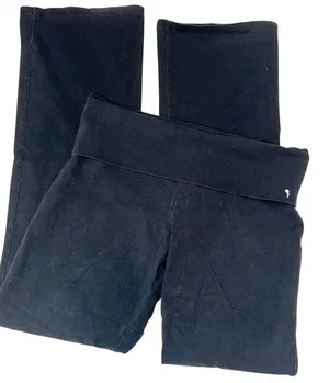 Y2K! VS PINK Fold Over Flare Yoga Pants! thumbnail 1