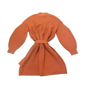 Anthropologie Maeve Mini Dress Cedar Long Sleeve Mock Neck Tie Waist XL NWT‎ thumbnail 4