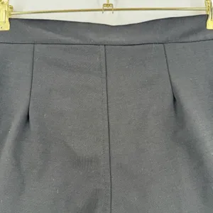 Y2K Black High Waist Shorts Women M Gold Leopard Garter Cage Clubwear Rave Party thumbnail 4