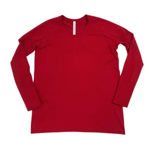 LULULEMON Swiftly Tech LS Shirt Women 18 Red Athletic Yoga Comfort Sporty Outdoo thumbnail 5