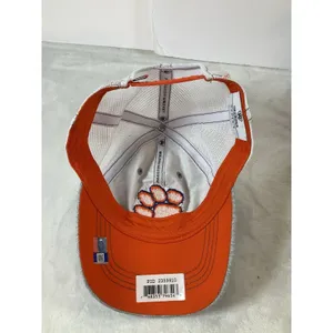 Clemson Tigers Top of the World Trucker Snapback Hat‎ Ladies Silver Sparkle NWT thumbnail 7