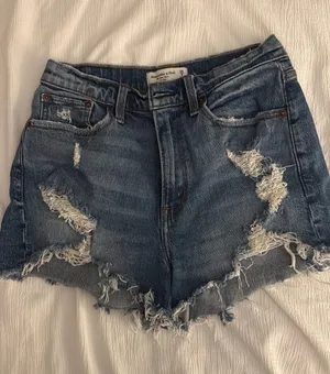 Abercrombie Shorts High-Rise Mom Curve Love thumbnail 1