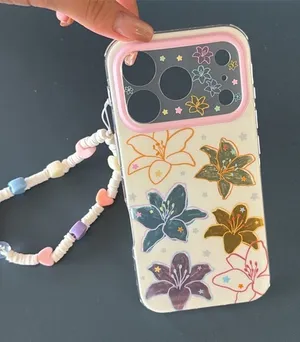 17 pro max flowers phone case Multiple thumbnail 1