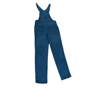 Arizona Jean Co Womens Black Distressed Denim Overalls Knee Slits Bib Size S thumbnail 2