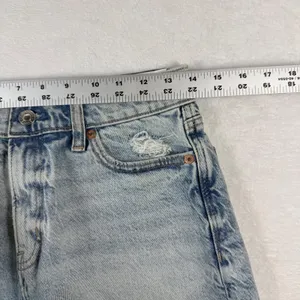 American Eagle Ex-Boyfriend Short Light‎ Wash Distressed Denim 000 23W 41979022 thumbnail 5