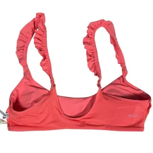 aerie Ruffle‎ Scoop Bikini Top M NWT thumbnail 4
