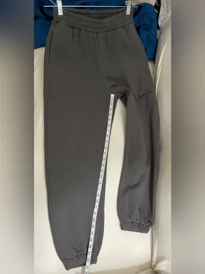 Comfrt NWOT Airplane Mode Travel Sweatpants Steel Grey Size S Unisex thumbnail 10