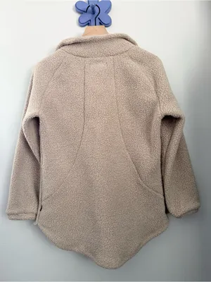 Deso Small Batch 1/2 Zip Fleece Pullover Beige Outdoor Fall Winter thumbnail 6