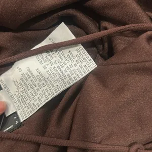 Cum Cum by Niki Livas Brown Satin Beaded Maxi Party Dress thumbnail 12