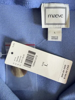 Anthropologie Maeve Button-Front Knit Vest, Size L thumbnail 12