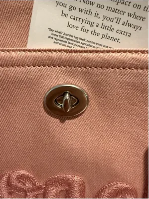 NEW Coach Denim Cargo Tote Ballerina Pink Standard CBG45 NWT thumbnail 14