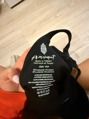 Free People Movement Romper Black thumbnail 4